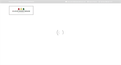 Desktop Screenshot of clevelandshouse.com